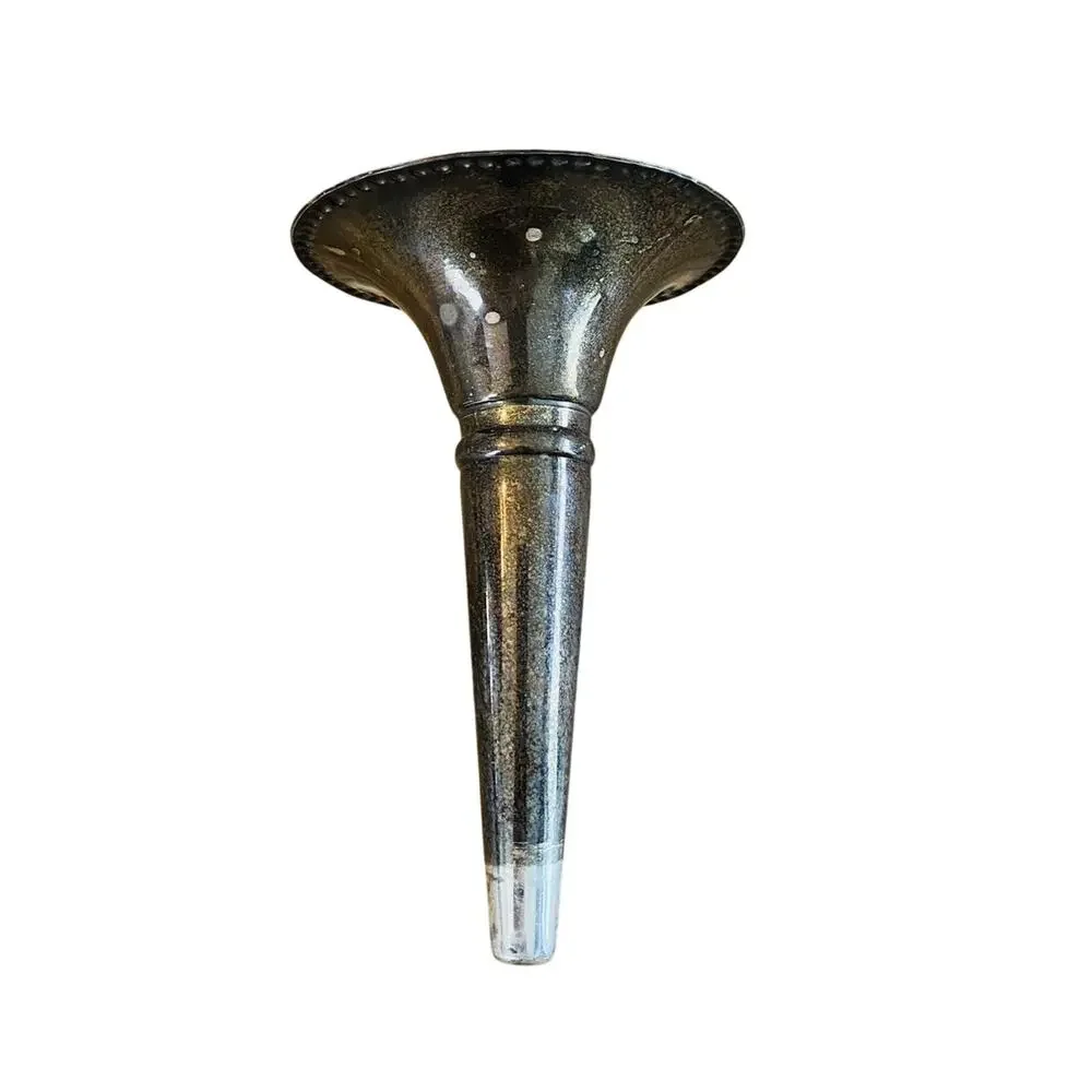 Antique Victorian Silverplate Epergne Centerpiece 4 Trumpet Vase Holder 12